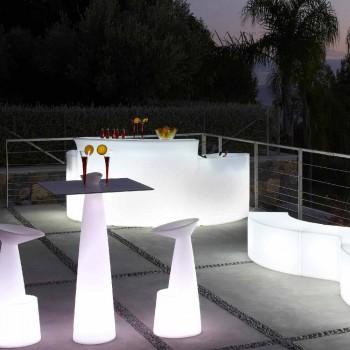 Mostrador de barra luminosa Bar de estilo moderno Slide Break Bar hecho en Italia