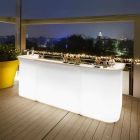 Barra de bar de estilo moderno Slide Break Line bright hecha en Italia Viadurini