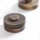 Mezclador de lavabo moderno de 3 orificios con desagüe Made in Italy - Quito Viadurini