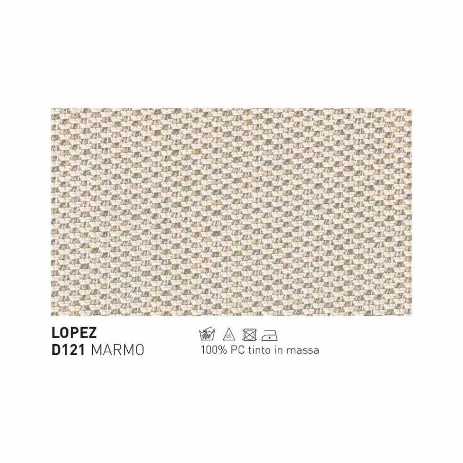 Sillón Bergere de jardín Varaschin Summer Conjunto de diseño moderno. Viadurini