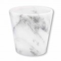 Grappa Glass en mármol blanco de Carrara Made in Italy - Fergie