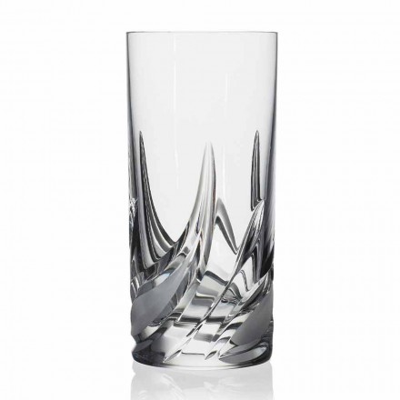 Vaso Highball Vaso de cóctel de cristal alto 12 piezas - Adviento Viadurini