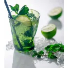 Copas de cóctel de vidrio coloreado 6 piezas de diseño arrugado - Sarabi Viadurini