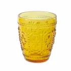 Set de 6 vasos de agua decorados y de colores - Pastel-Palazzo Viadurini