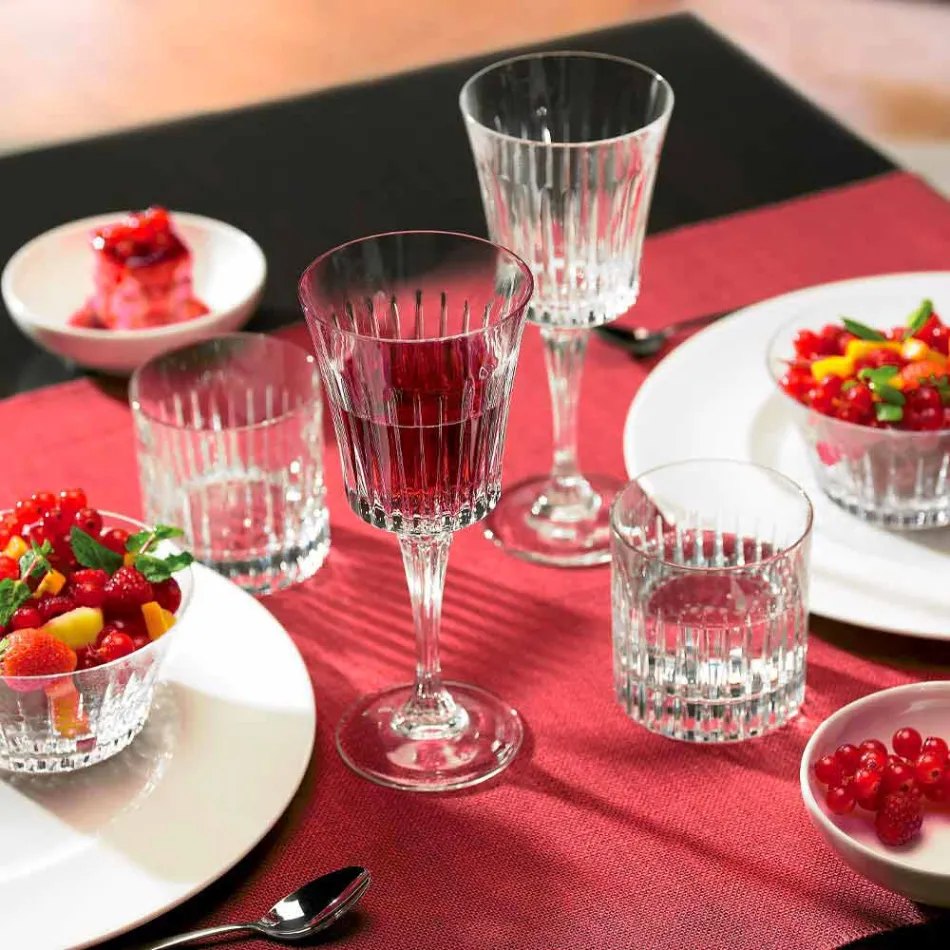 Vasos bajos Double Old Fashioned 12 piezas de lujo - Senzatempo Viadurini