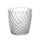 Vasos De Vidrio Transparente Decorados Servicio De Agua 12 Piezas - Ozuna Viadurini