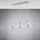 Riel de hierro fabricado en Italia con cristal Pyrex para decoración de interiores - Amazonia Viadurini