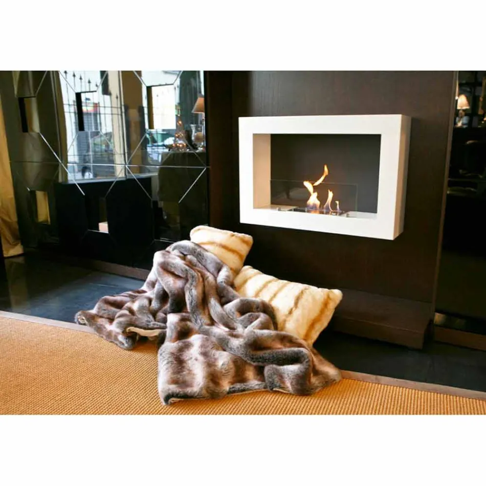 Biocamino pared Diseño moderno Blake Viadurini