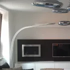 Biocamino pared Diseño moderno Blake Viadurini