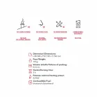 Biocamino moderno de la pared de bioetanol a Joseph forma de la llama Viadurini