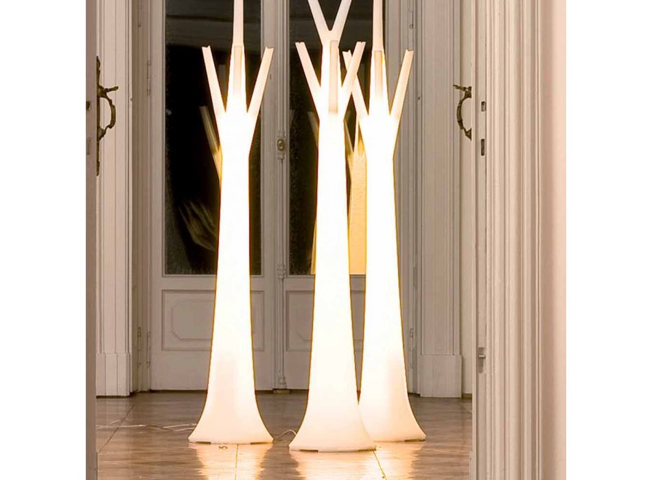 Bonaldo Colgador de árbol con luz de polietileno fabricado en Italia Viadurini