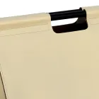 Bolsa para leña en ecopiel con ruedas Made in Italy - Caracol Viadurini