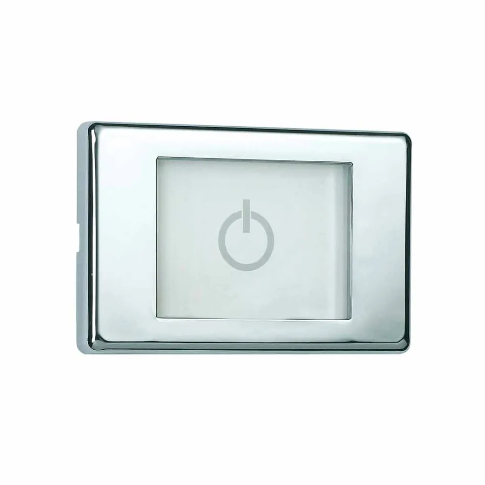 Cabezal de ducha de tres chorros Bossini Dream con luces LED modernas Viadurini