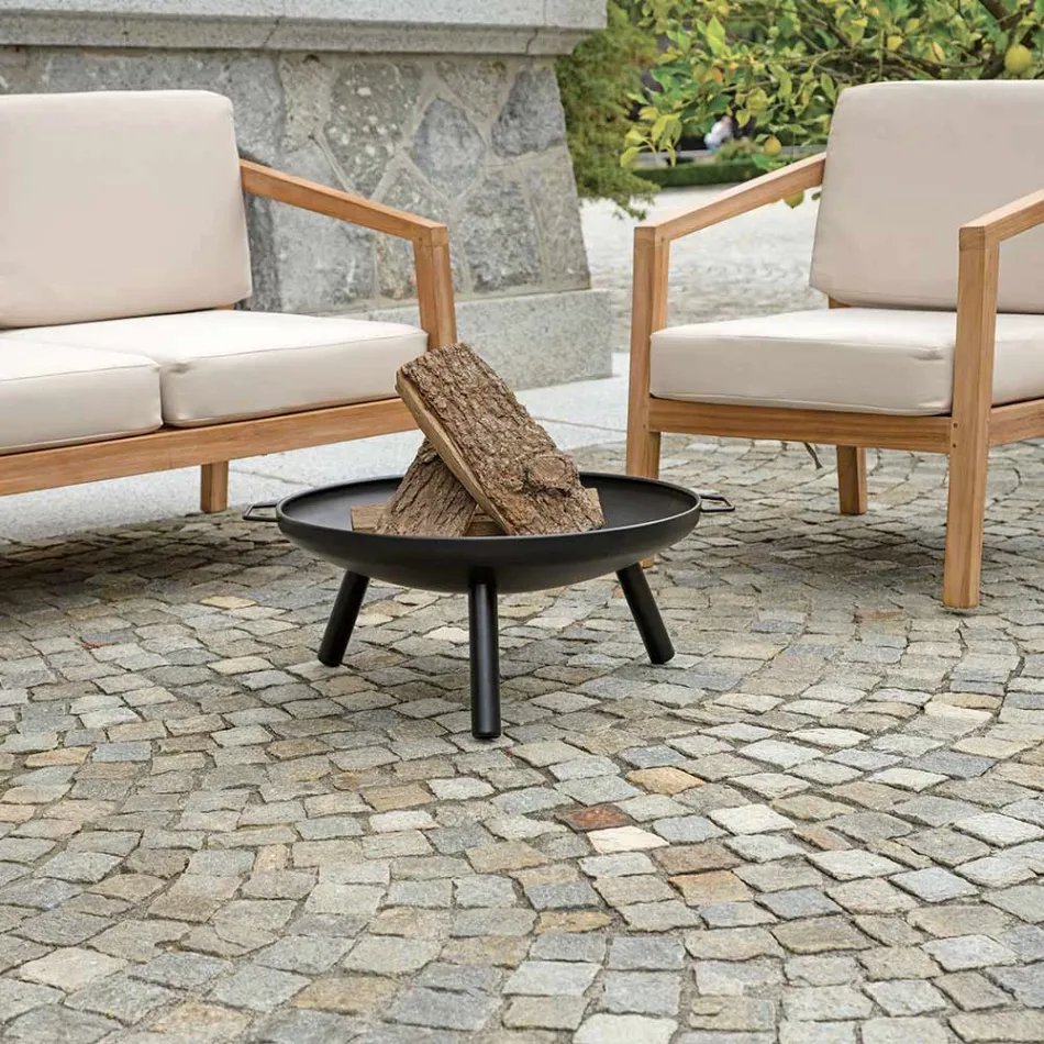 Fogón de exterior de hierro de diferentes tamaños - Pluto Viadurini