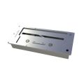 Quemador de bioetanol rectangular de pared 2 Lt