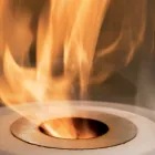 Quemador Circular en Acero Satinado para Chimenea de Bioetanol - Griff12 Viadurini