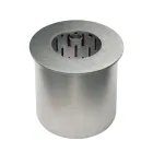 Quemador Circular en Acero Satinado para Chimenea de Bioetanol - Griff12 Viadurini