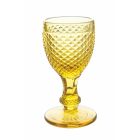 Vasos de licor en vidrio coloreado y decoración de rombos 12 piezas - Brillo Viadurini