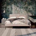 Dormitorio con 4 elementos de diseño moderno Made in Italy - Eléctrico