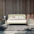 Dormitorio con 4 elementos de estilo moderno Made in Italy de alta calidad - Minorco