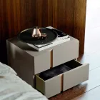 Dormitorio de estilo moderno con 5 elementos Made in Italy Alta calidad - Precioso Viadurini