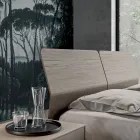 Dormitorio completo con 4 elementos Made in Italy de alta calidad - Odema Viadurini
