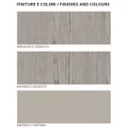 Dormitorio completo con 4 elementos Made in Italy de alta calidad - Odema Viadurini