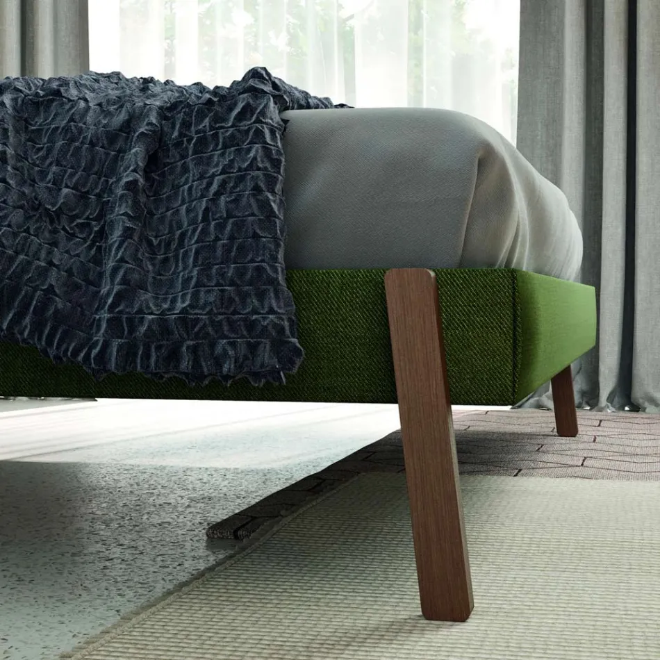 Dormitorio completo con 5 elementos modernos Made in Italy - Shaila Viadurini