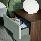 Dormitorio completo con 5 elementos modernos Made in Italy - Shaila Viadurini