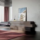 Dormitorio de lujo completo de 6 elementos Made in Italy - Adige Viadurini