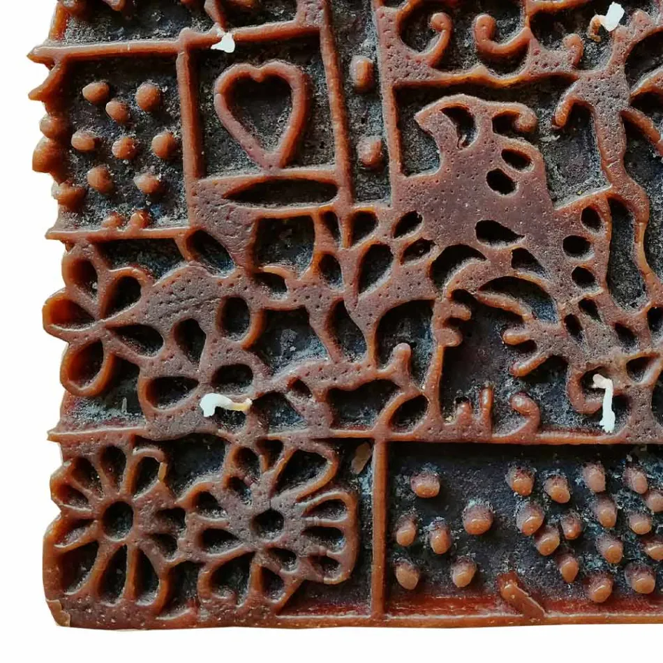 Vela Artesanal de 4 Mechas en Cera Perfumada Made in Italy - Tacna Viadurini