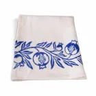 Lienzo de lino de artesanía italiana con diseño impreso a mano - Marcas comerciales Viadurini