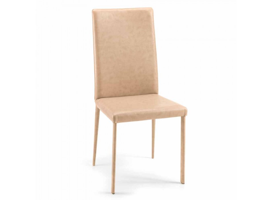 Carly silla de comedor de diseño moderno hecha en Italia Viadurini
