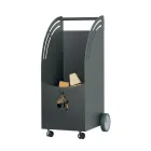 Carro de madera de metal con 4 ruedas Made in Italy - Ladybug Viadurini