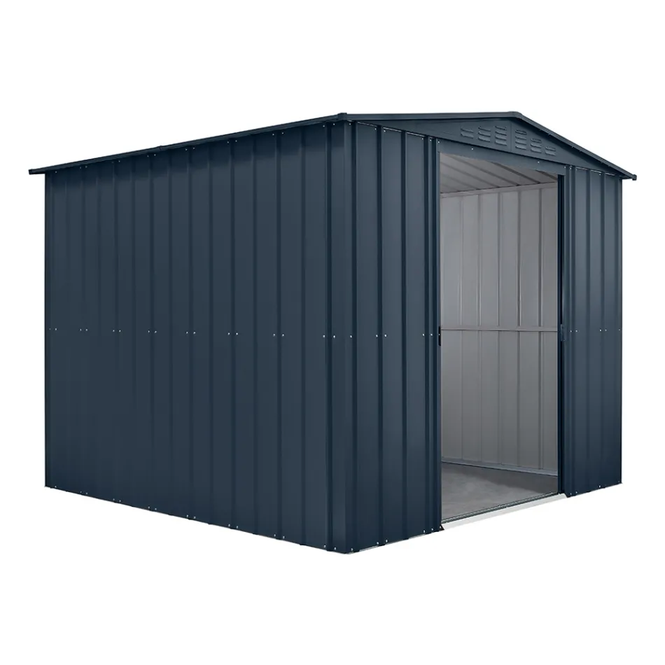 Casa de jardín con puerta batiente en diferentes tamaños - Puppy Viadurini