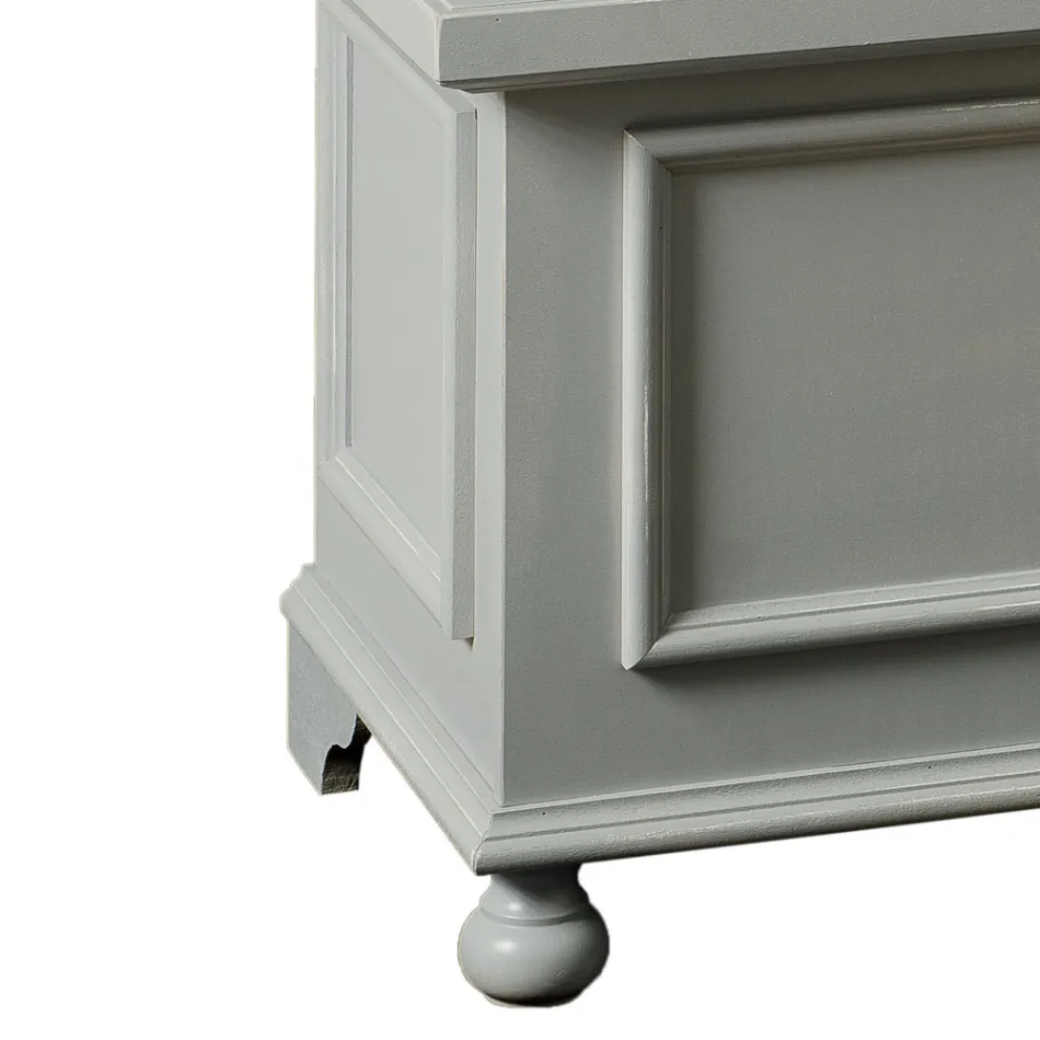 Cómoda con estructura de álamo macizo Made in Italy - Dievis Viadurini