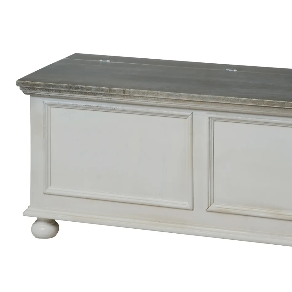 Cómoda con estructura de álamo macizo Made in Italy - Dievis Viadurini