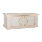 Cómoda en madera contrachapada con diferentes acabados Made in Italy - Krishna Viadurini