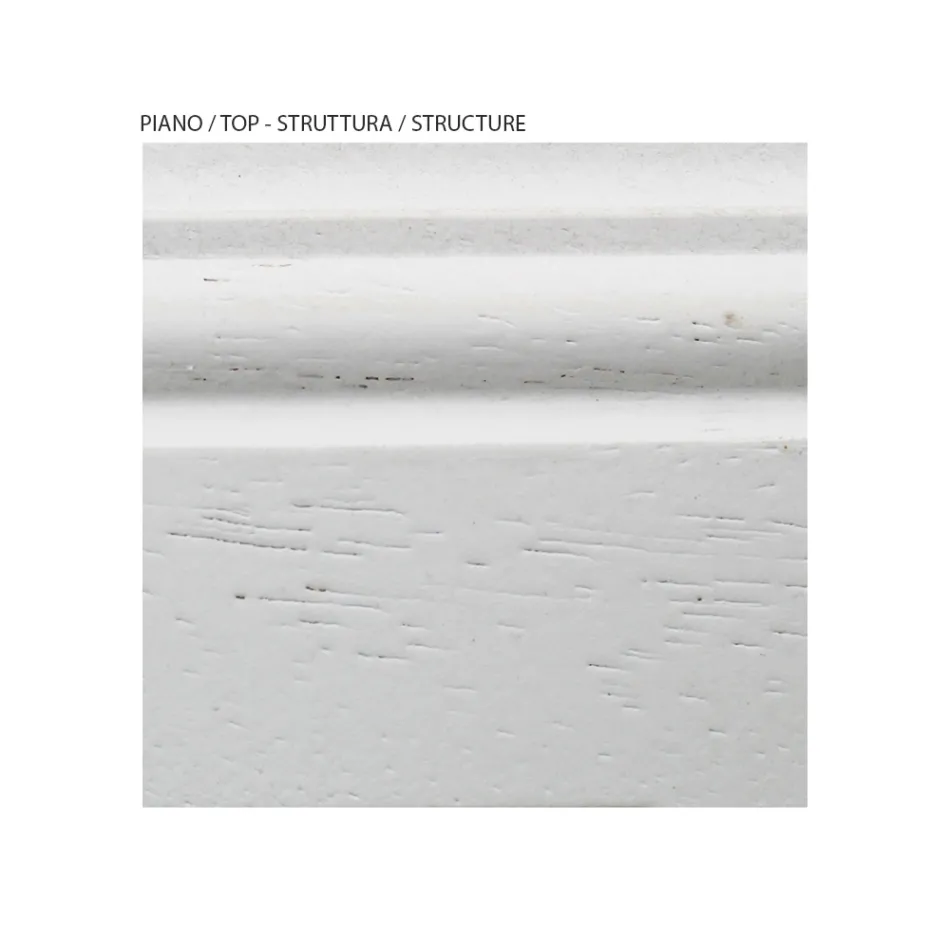 Cómoda en madera contrachapada y diferentes acabados Made in Italy - Hermod Viadurini