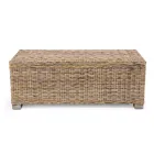 Cofre de exterior en fibra natural de Kubù - Nogitsune Viadurini