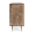 Cajonera étnica en madera de mango reciclada y acacia Homemotion - Auriel Viadurini