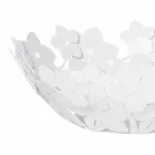 Centro de mesa con flores en barro, blanco o azul - Marken Viadurini