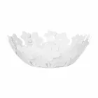 Centro de mesa con flores en barro, blanco o azul - Marken Viadurini