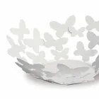 Pieza central de diseño en hierro blanco, beige o marfil Made in Italy - Leiden Viadurini