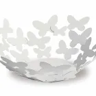 Pieza central de diseño en hierro blanco, beige o marfil Made in Italy - Leiden Viadurini