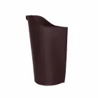 soporte de la pastilla cubierta cesta de cuero de diseño 15 Kg Sapel Viadurini