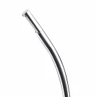 Columna de ducha exterior de acero con cabezal de ducha integrado Made in Italy - Yuki Viadurini