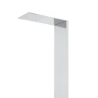 Columna de ducha de acero con rociador de lluvia fabricada en Italia - Sailor Viadurini