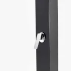 Columna de ducha solar para exteriores en acero inoxidable Made in Italy - Werner Viadurini