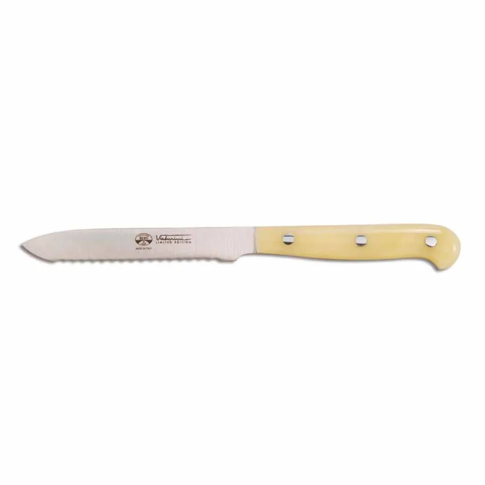 Cuchillo para tomate dentado Berti de acero inoxidable exclusivo para Viadurini-Barasso Viadurini